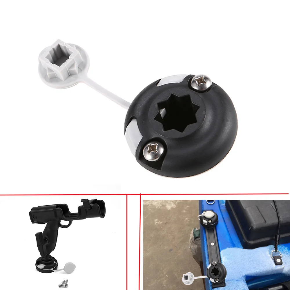 Fishing Kayak Rod Holder - 내구성 나일론 카누 카약 스타 마운트베이스