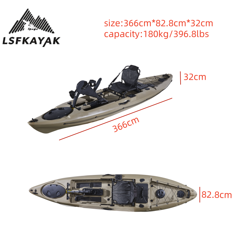2025년형 12피트(3.6m) 싱글 시트온 카약 바다 - Fishing Kayak Sit In 리뷰 및 가격