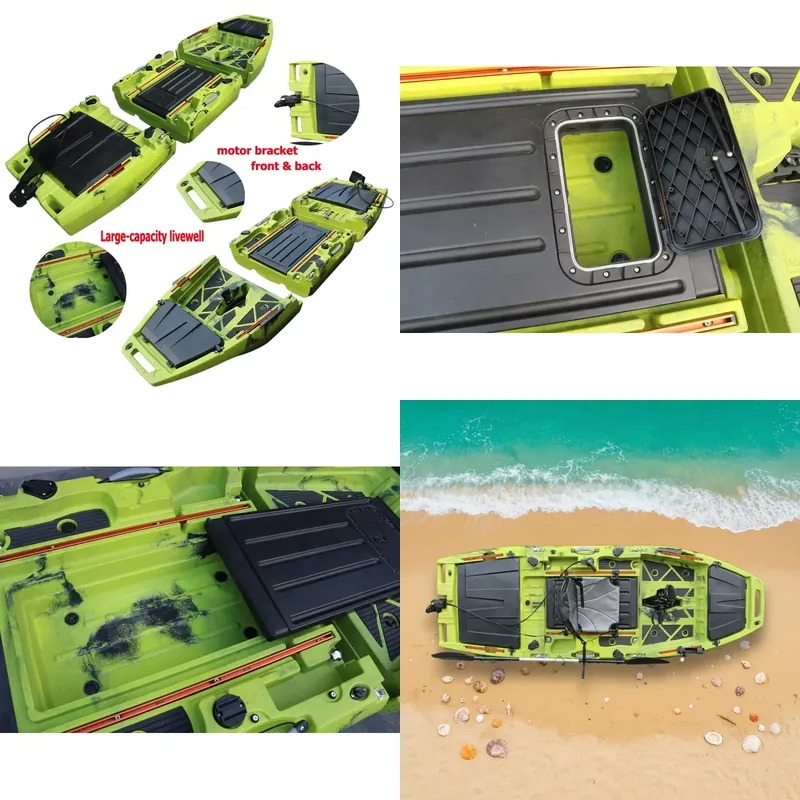 10피트 핀 프로펠러 페달 드라이브 카약 모듈식 싱글  - Fishing Kayak Seat 리뷰 및 가격