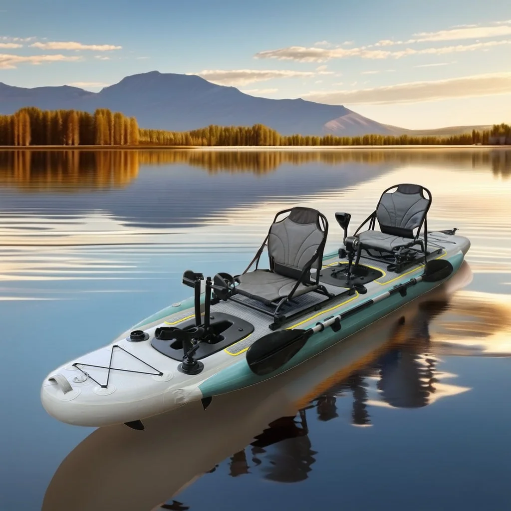 14피트 풍선 낚시 카누 보트 더블 시트 PVC PVC - Fishing Kayak Seat 리뷰 및 가격