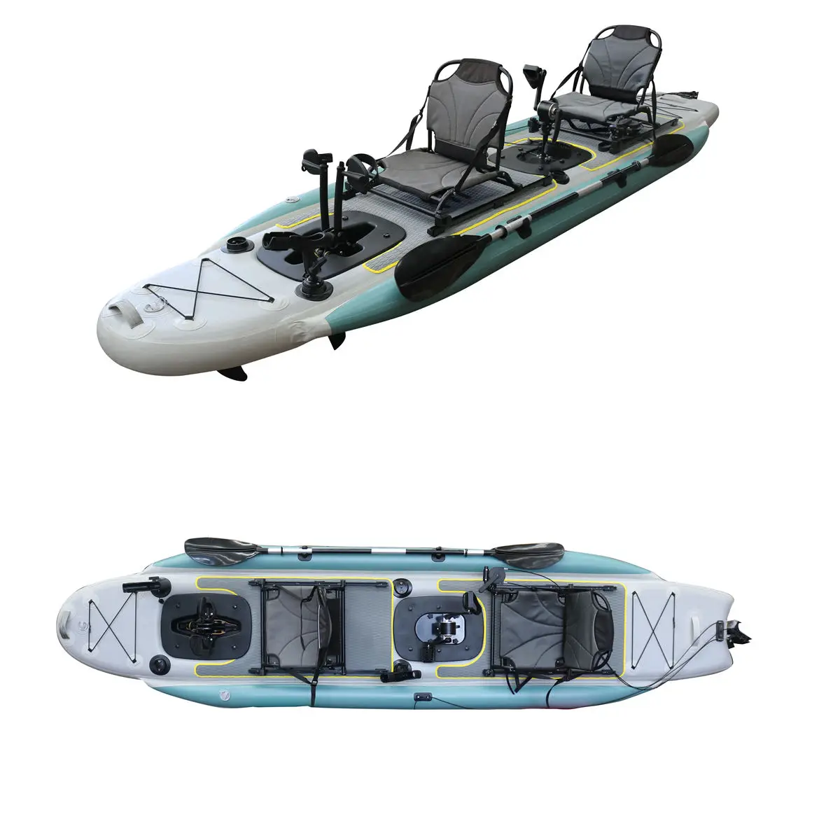 14피트 풍선 낚시 카누 보트 더블 시트 PVC PVC - Fishing Kayak Seat 리뷰 및 가격