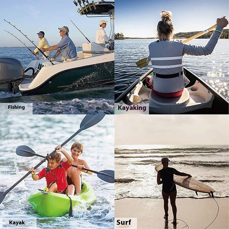 조절 가능한 탄성 카약 낚싯대 끈 카누 패들 끈 낚싯대 - Fishing Kayak Paddle Leash 리뷰 및 가격
