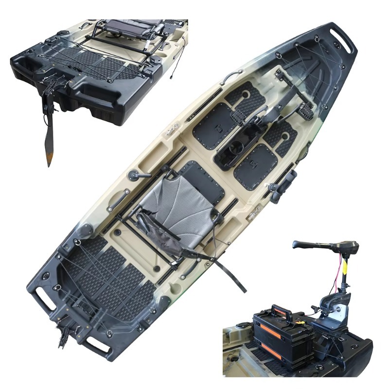 1인용 HDPE/PE 시트온탑 CE 인증 모터식 해양  - Fishing Kayak Sit On Top 리뷰 및 가격