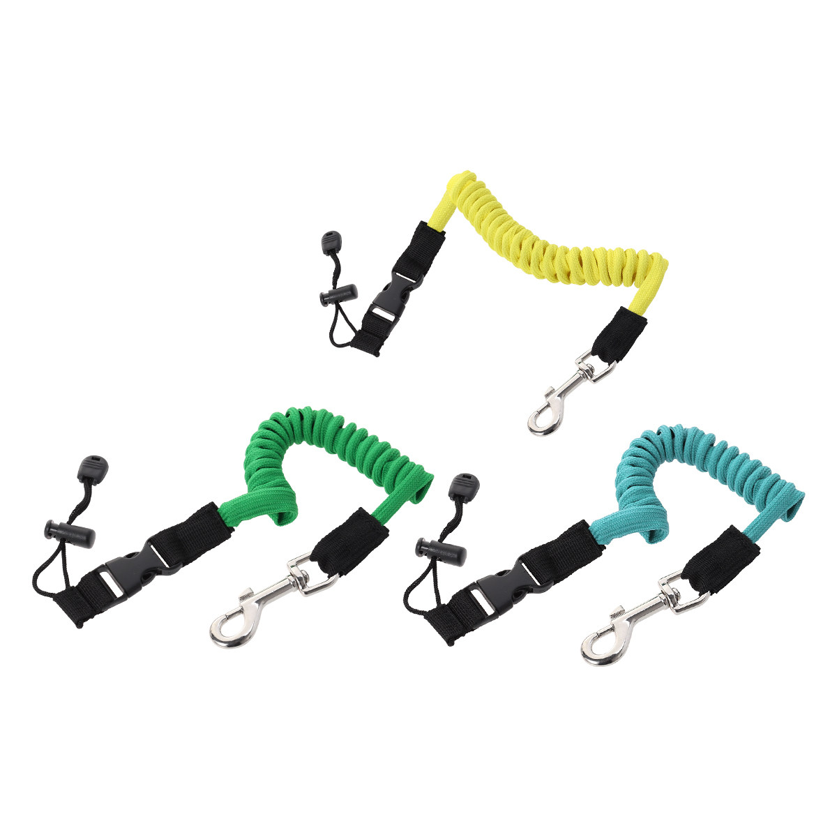 패들 로프 카누 카약 리쉬 아연 합금 후크 두꺼운 탄성 - Fishing Kayak Paddle Leash 리뷰 및 가격